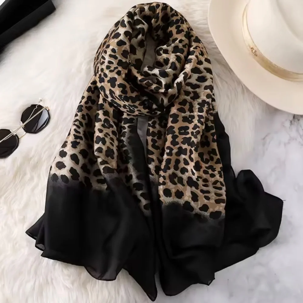 Luxury silk scarf luxury 100%